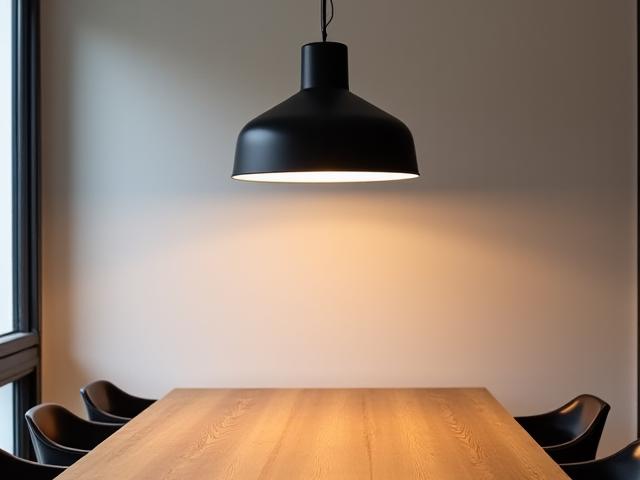 Design függőlámpa étkezőasztal felett